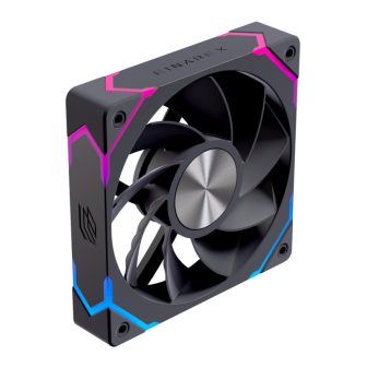 Einarex EX12CI ARGB 120mm Case Fan Black Inverted (EXFN-12C11-B)