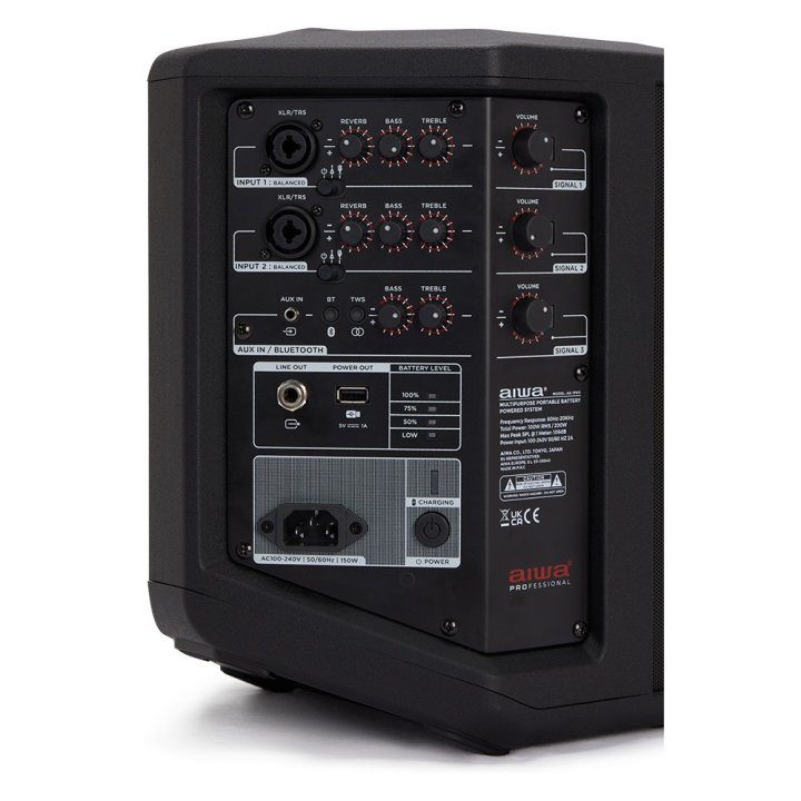 Aiwa ax-1PRO Black Speaker