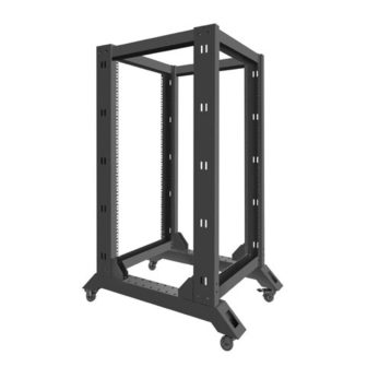 Armario Lanberg abierto rack 19 pulgadas 22U - 600X800 negro…