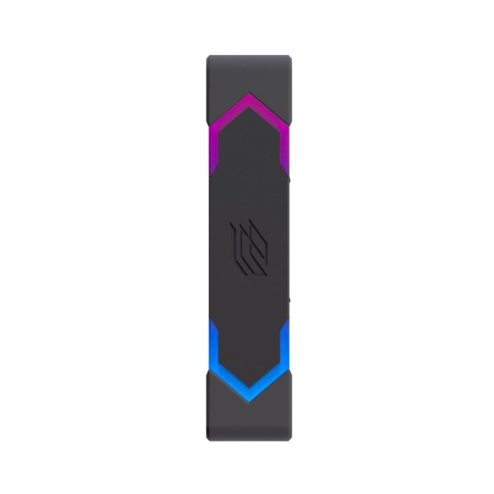 Ventoinha de caixa Einarex EX12CI ARGB 120 mm preto invertido…