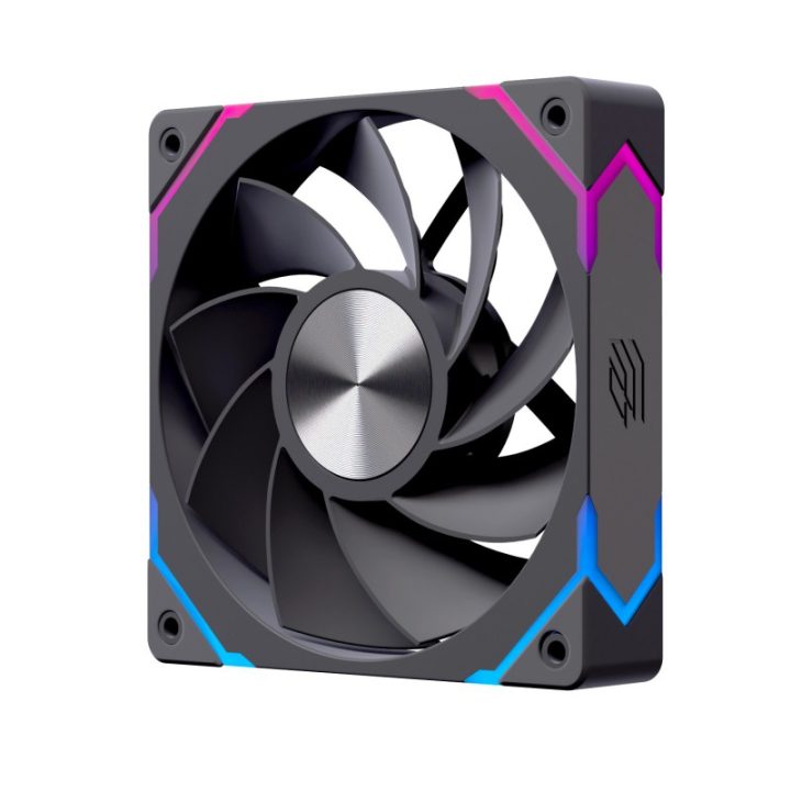 Einarex EX12CI ARGB 120mm Case Fan Black Inverted (EXFN-12C11-B)