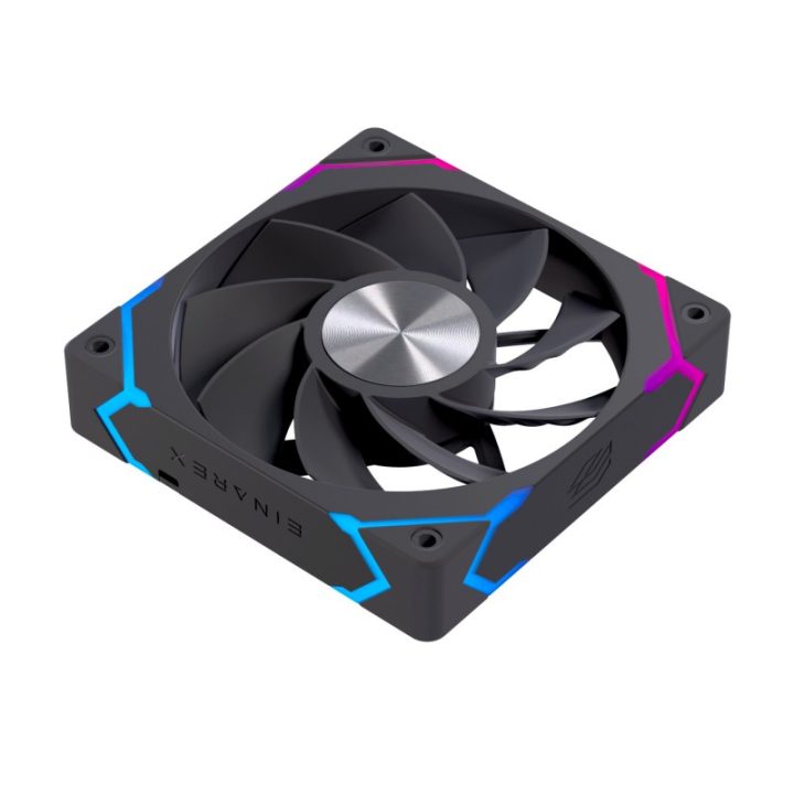 Einarex EX12CI ARGB 120mm Case Fan Black Inverted (EXFN-12C11-B)