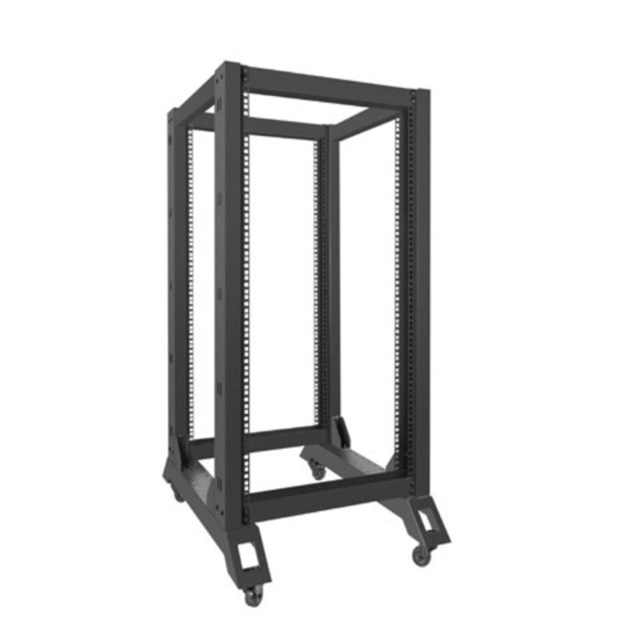 Armário rack aberto Lanberg 19 polegadas 22U - 600X800 preto…