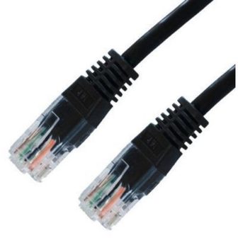 Nanocable 10.20.0401-BK Black Network Cable 1 m Cat6e U/UTP (UTP)