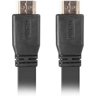 Cable HDMI Lanberg macho-macho v2.0 4K plano 1m negro…