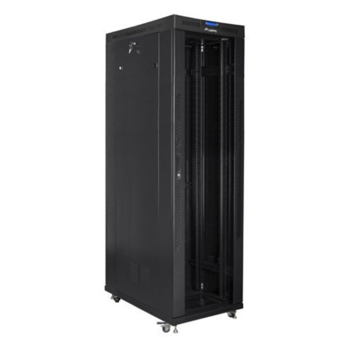 Lanberg 19-inch 42U Cabinet - 600x1200 Black (FF01-6242-12BL)