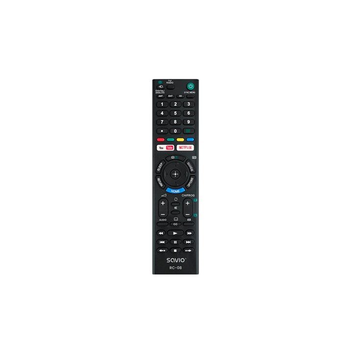 Comando de TV Savio RC-08 compatível com Sony Smart TV…