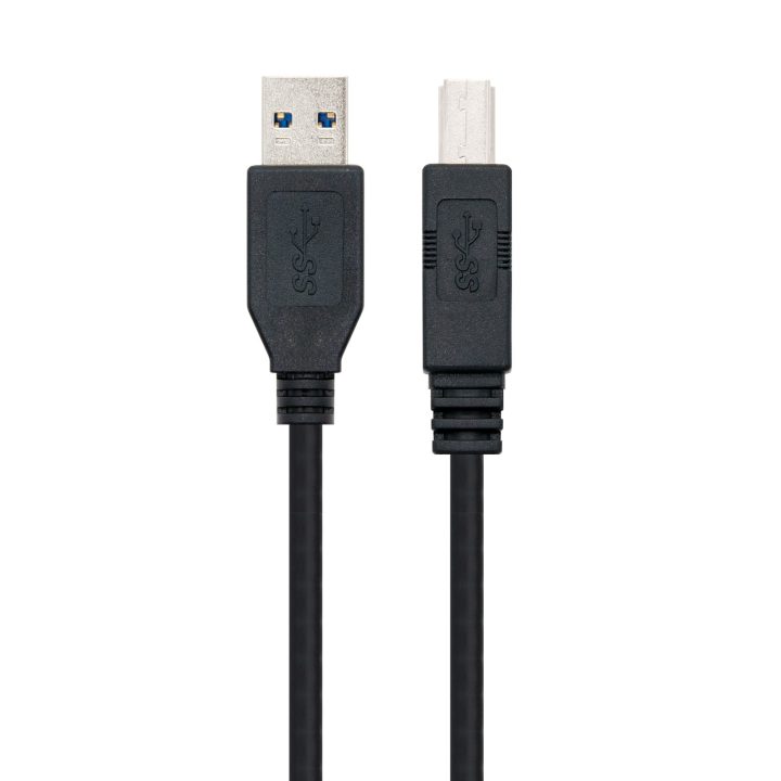 Nanocable 10.01.0802-BK USB Cable USB 3.2 Gen 1 (3.1 Gen 1) 2 m USB A…