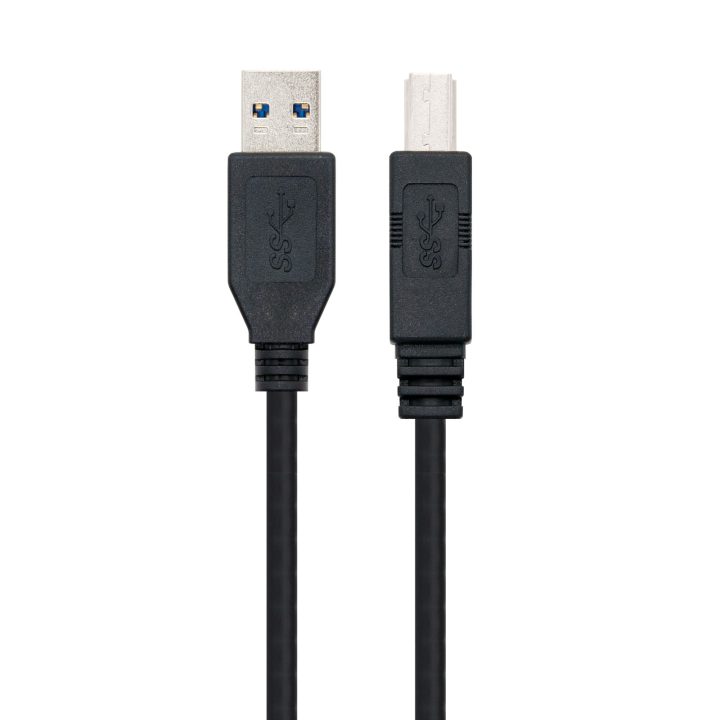 Nanocable 10.01.0802-BK cabo USB USB 3.2 Gen 1 (3.1 Gen 1) 2 m USB A…