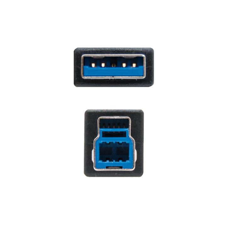 Nanocable 10.01.0802-BK cabo USB USB 3.2 Gen 1 (3.1 Gen 1) 2 m USB A…