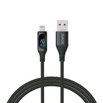 Cable USB-C savio cl-173 negro USB-A 1 m