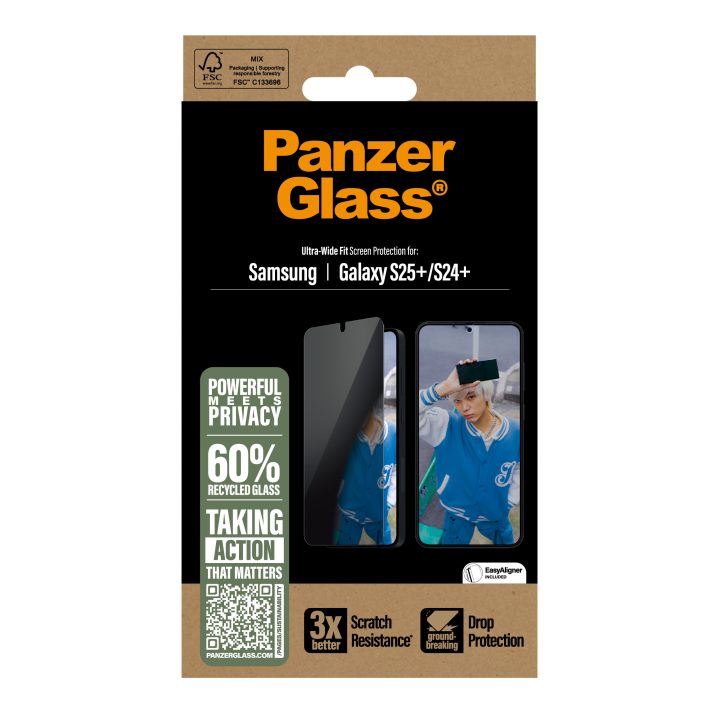 PanzerGlass ® 2-Way Privacy Screen Protector Samsung Galaxy S25+ |…