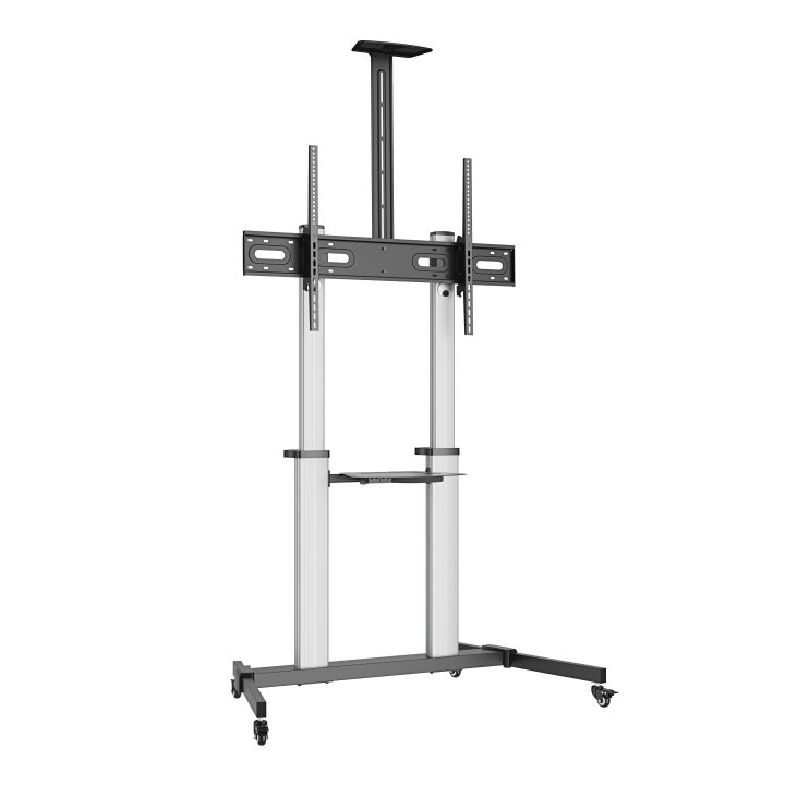 Ewent EW1592 TV Floor Stand 2.54 m (100") Black, Gray