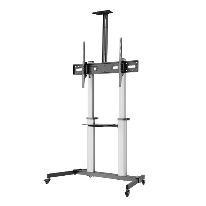Ewent EW1592 TV Floor Stand 2.54 m (100") Black, Gray