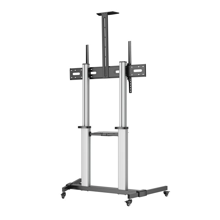 Ewent EW1592 soporte para TV 2,54 m (100") Negro, Gris