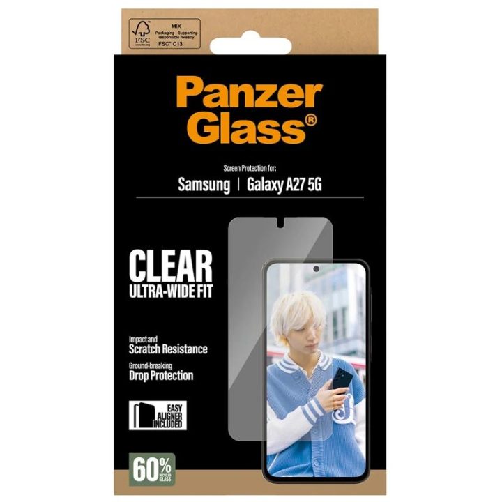 PanzerGlass ® Screen Protector Samsung Galaxy A27 5G | Ultra-Wide Fit…