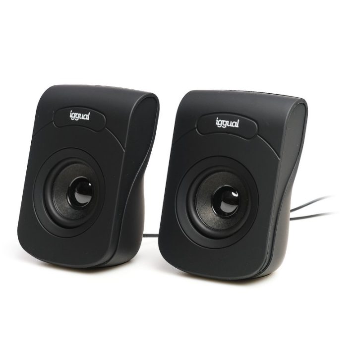 iggual 2.0 Speakers 6W Mini-Jack + USB
