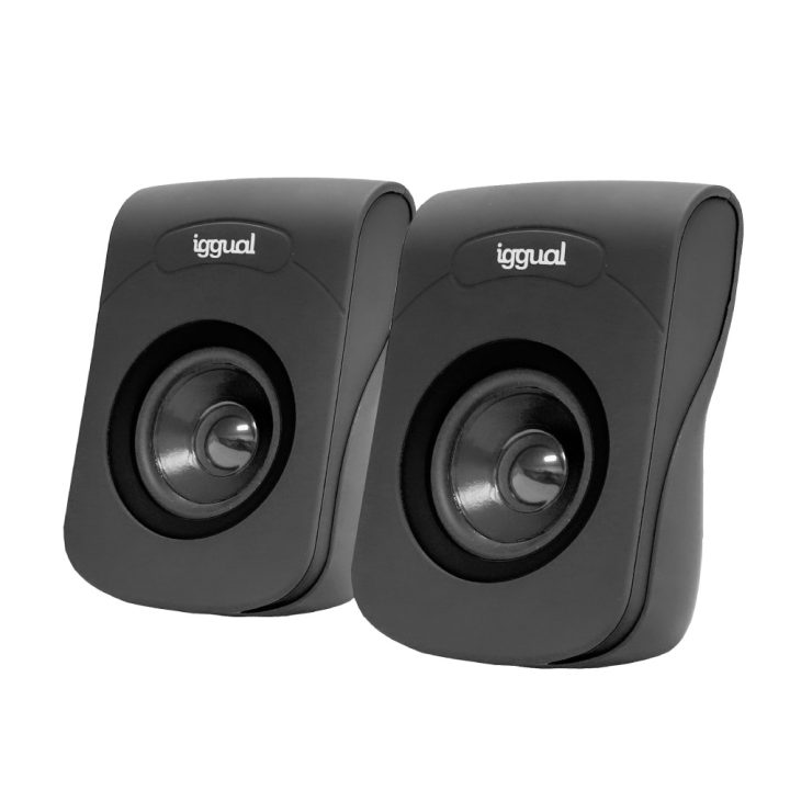 iggual 2.0 Speakers 6W Mini-Jack + USB