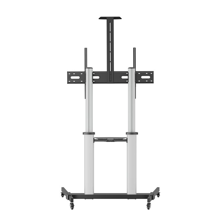 Ewent EW1592 TV Floor Stand 2.54 m (100") Black, Gray