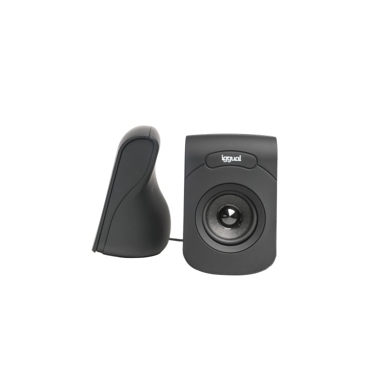 iggual Colunas 2.0 6W mini-jack + USB