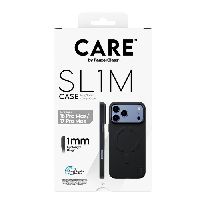 PanzerGlass CARE™ by ® SL1M Case Black w. MagSafe iPhone 18 Pro Max |…