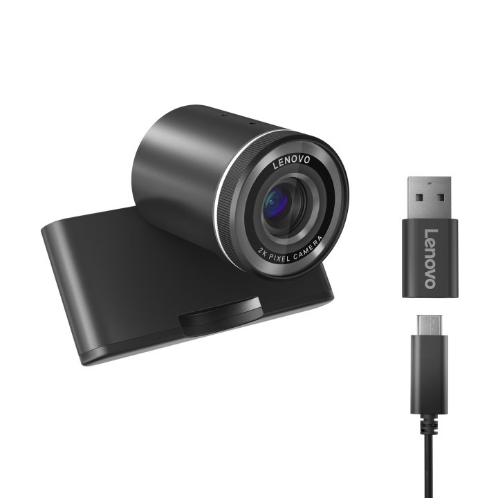 Lenovo 4XC1Q25245 Webcam 4 MP 1920 x 1080 Pixels USB-C Black
