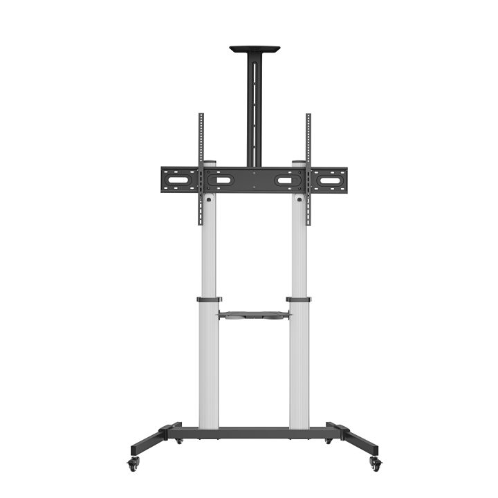 Ewent EW1592 TV Floor Stand 2.54 m (100") Black, Gray