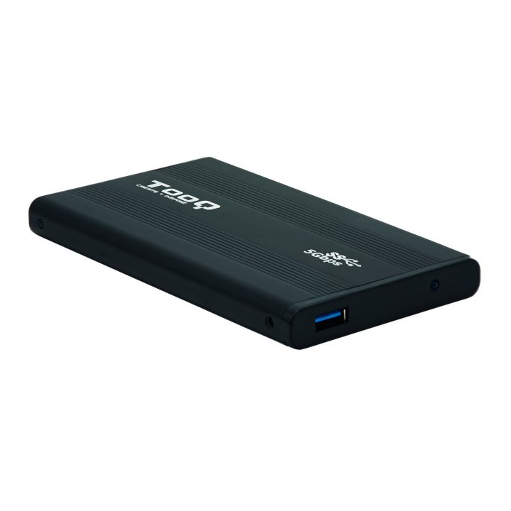 TooQ TQE-2524B External Hard Drive Case Hard Drive Enclosure (HDD)…