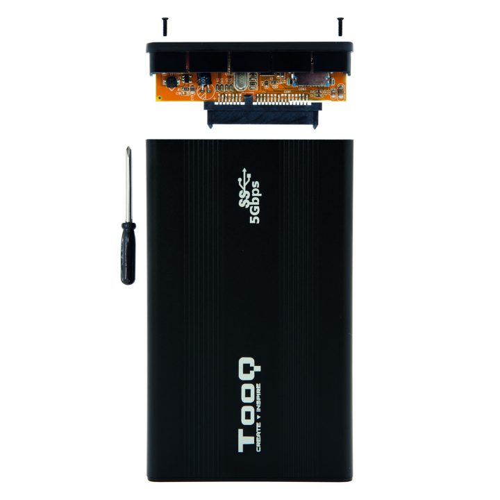 TooQ TQE-2524B caixa para disco rígido externo Caixa de disco rígido…