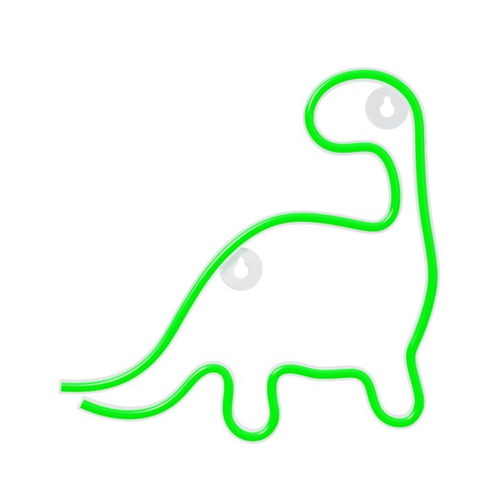 Forever neon LED dinosaur green lamp (RTV100298)