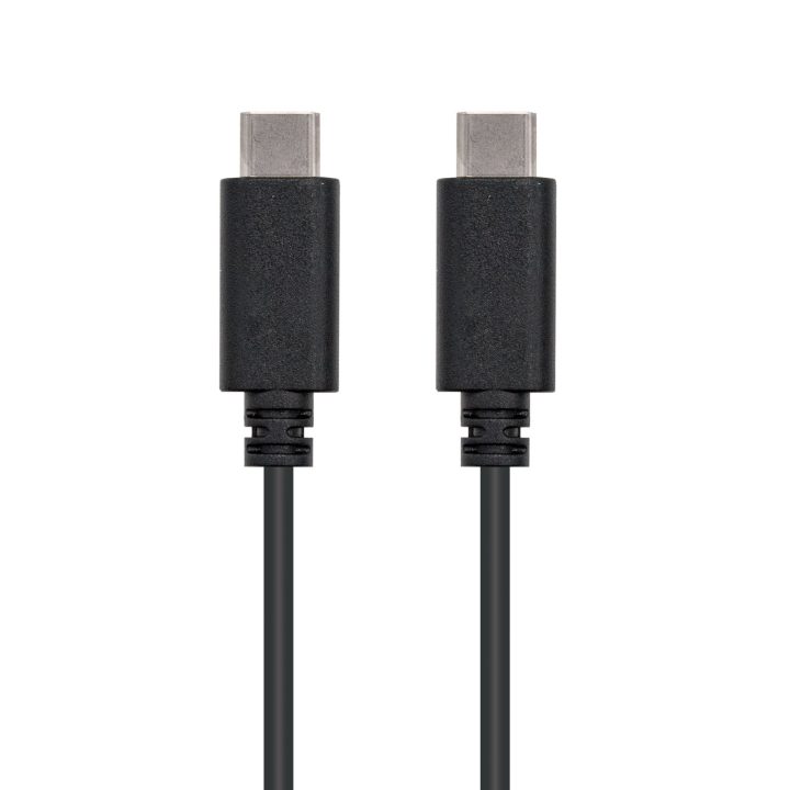 Nanocable USB 2.0, 1m USB to USB-C Cable 0.48 Gbit/s Black