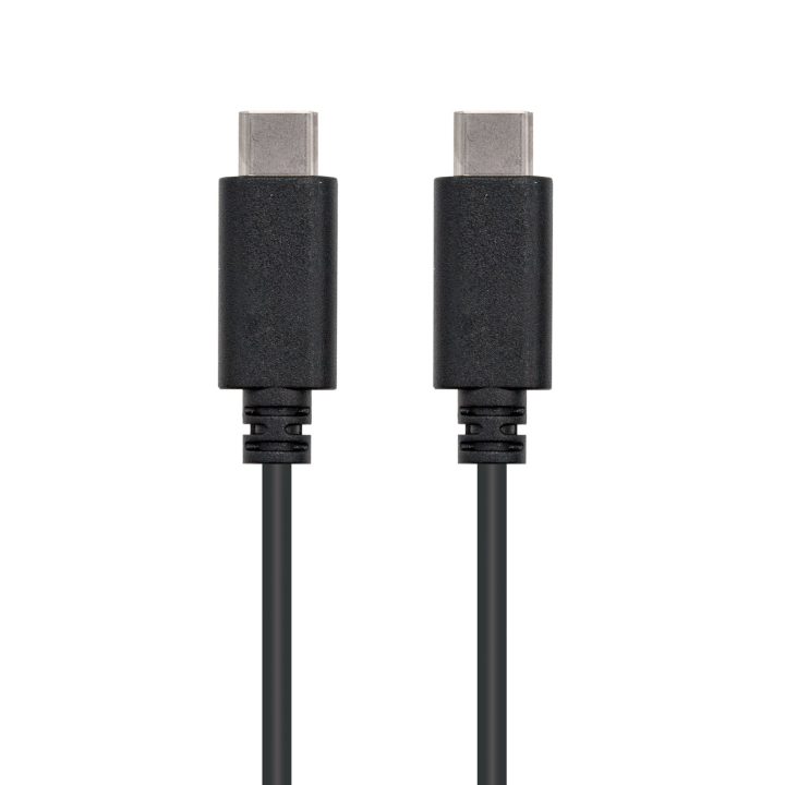 Nanocable USB 2.0, 1m USB to USB-C Cable 0.48 Gbit/s Black