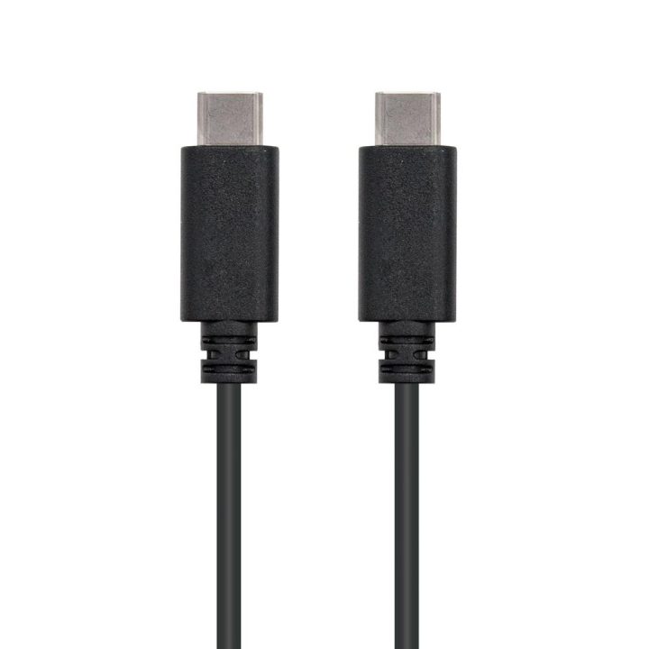 Nanocable USB 2.0, 1m cable USB USB C 0,48 Gbit/s Negro