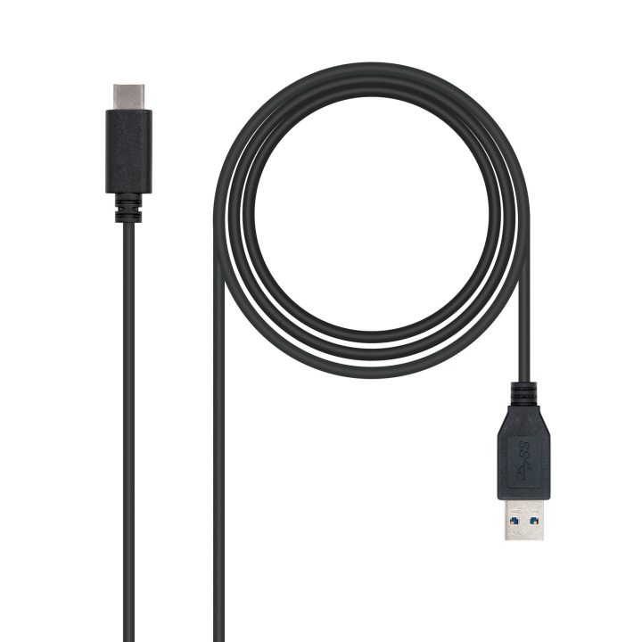 Nanocable USB 3.1, 1m cabo USB USB 3.2 Gen 2 (3.1 Gen 2) USB C USB A…
