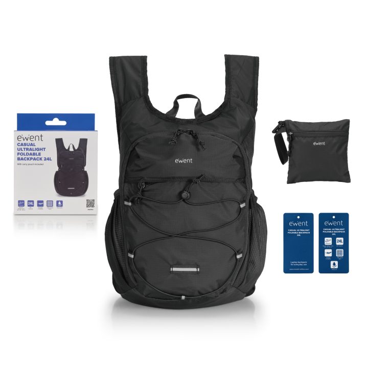 Ewent EW2541 Backpack Sports Backpack Black Nylon