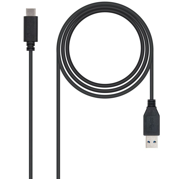 Nanocable USB 3.1, 1m USB Cable USB 3.2 Gen 2 (3.1 Gen 2) USB C USB A…