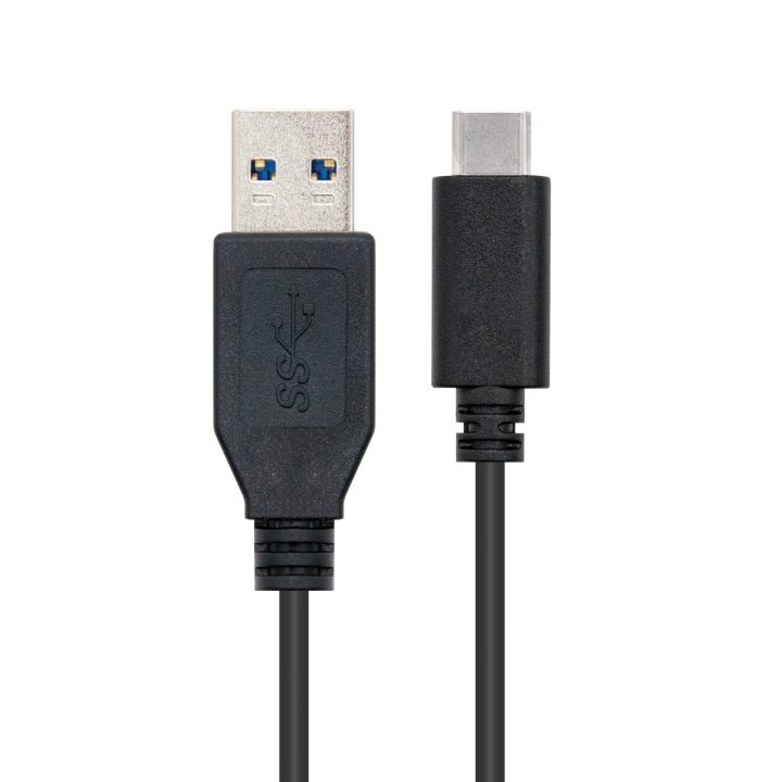 Nanocable USB 3.1, 1m cable USB USB 3.2 Gen 2 (3.1 Gen 2) USB C USB A…