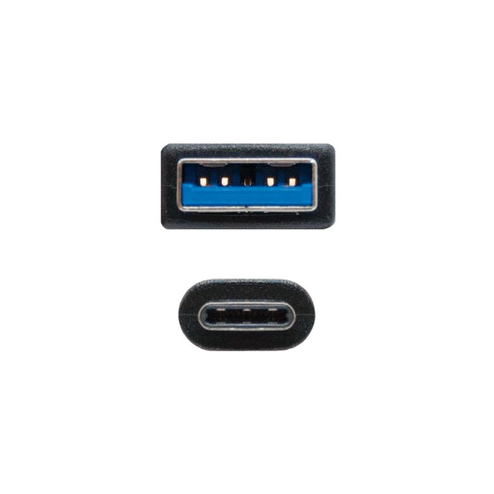 Nanocable USB 3.1, 1m cabo USB USB 3.2 Gen 2 (3.1 Gen 2) USB C USB A…