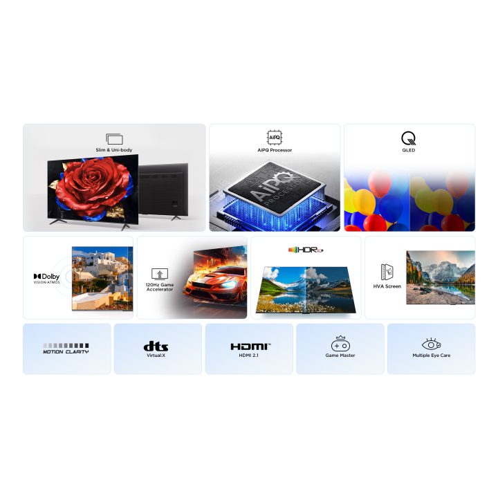 TCL P7K 75P7K Televisor 75" 4K UHD
