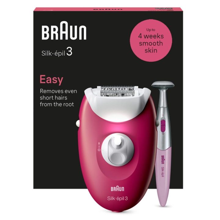 Braun Silk-épil 3 3-202 20 Tweezers Berry