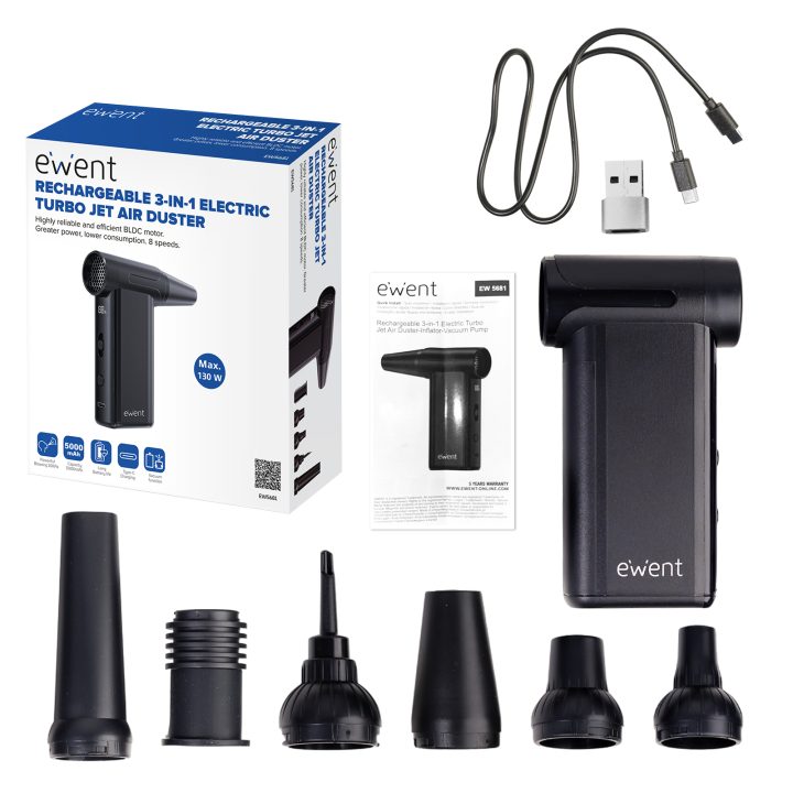 Ewent EW5681 Electric Dust Vacuum Cleaner 130 W