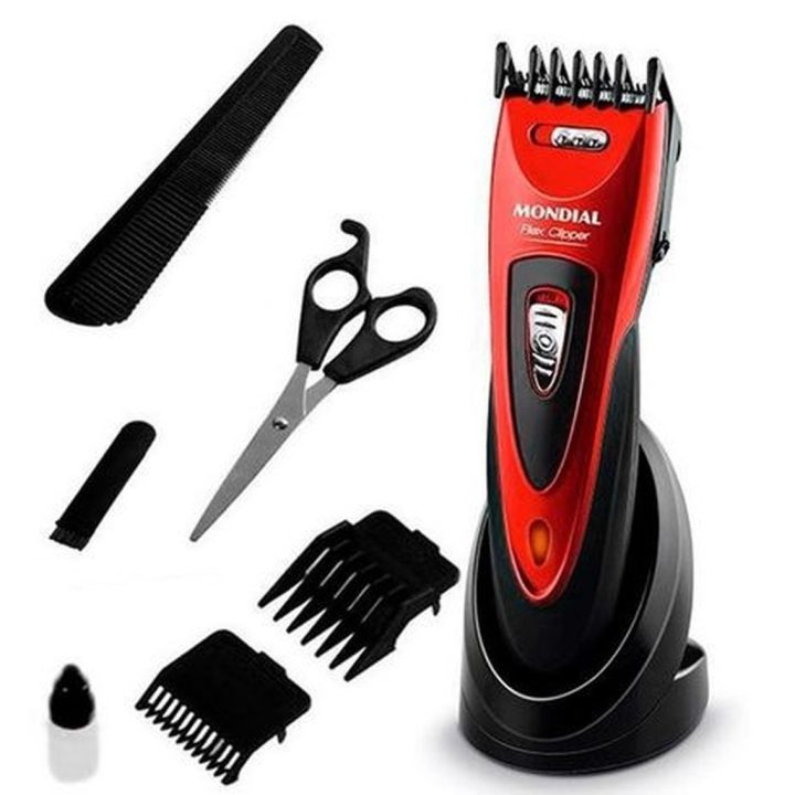 Máquina de cortar cabelo Mondial CR-04 6 acessórios - 2 pentes -…