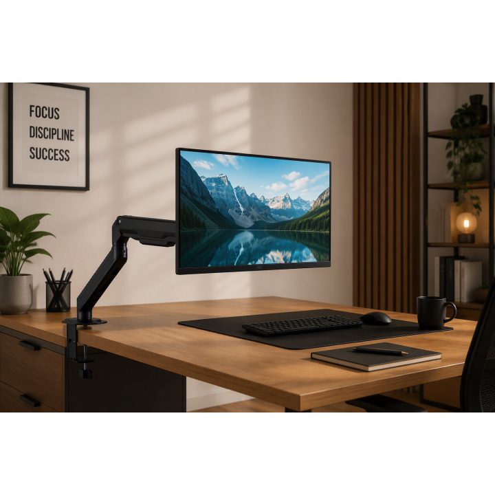 Ewent EW1492 suporte para monitor 34" Secretária Preto