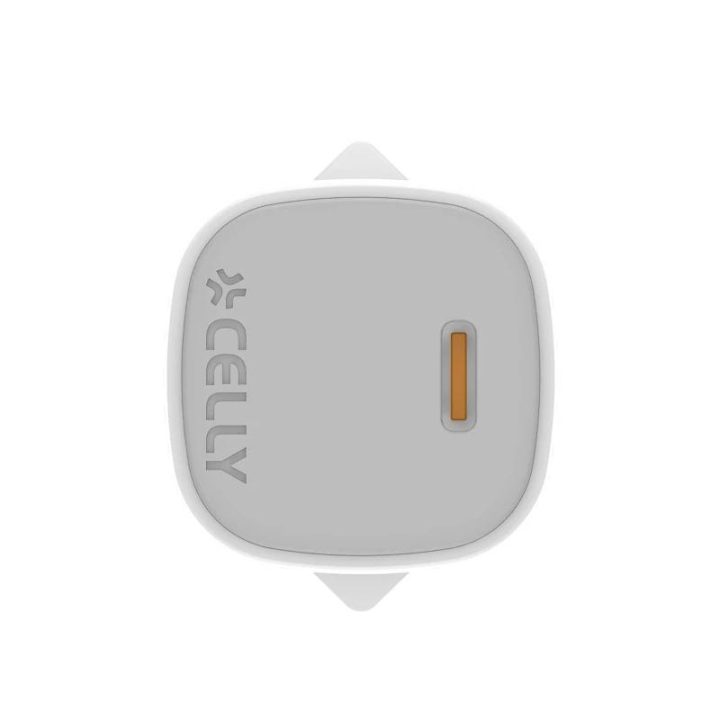 Celly UPTC1USBC45WWH Smartphone & Tablet Charger, White AC Fast…