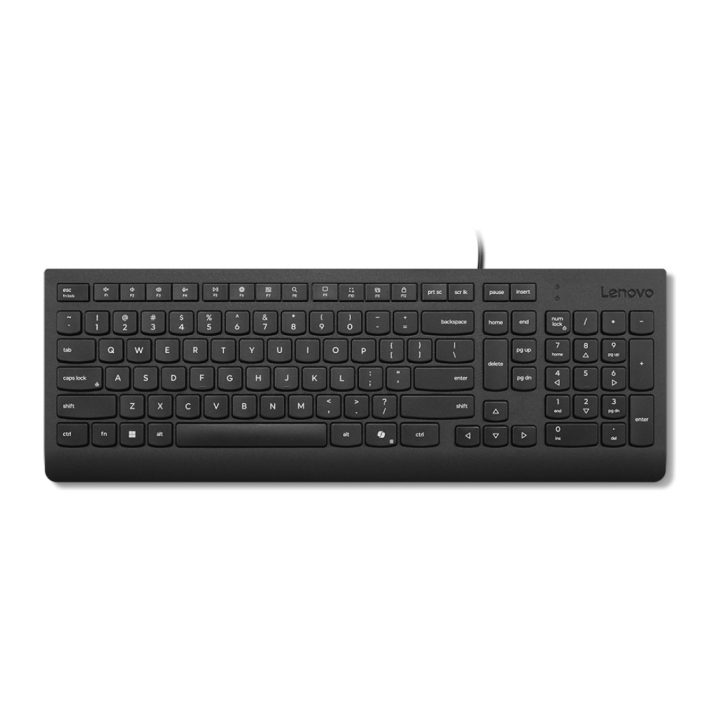 Lenovo 4Y41R64665 Home / Office Keyboard USB Spanish Black