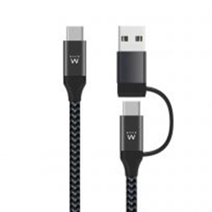 Ewent EW9918 USB 3.2 Gen 1 (3.1 Gen 1) USB-C Cable 1 m 5 Gbit/s 60 W…