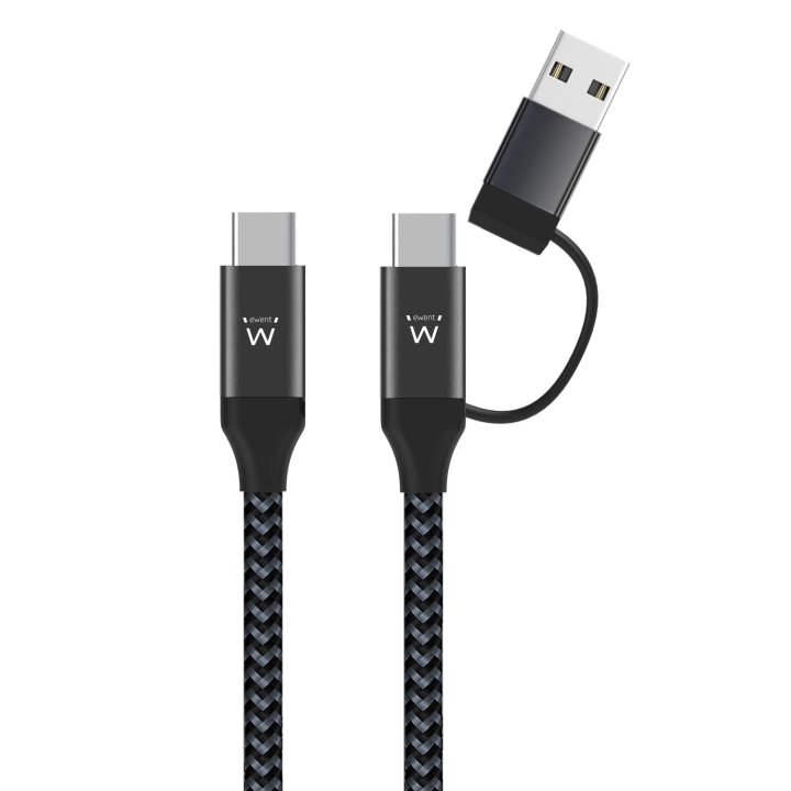 Ewent EW9918 USB 3.2 Gen 1 (3.1 Gen 1) USB-C Cable 1 m 5 Gbit/s 60 W…