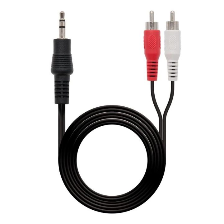 Nanocable Stereo Audio Cable, 3.5/m-2xrca/m, 10 m (10.24.0310)