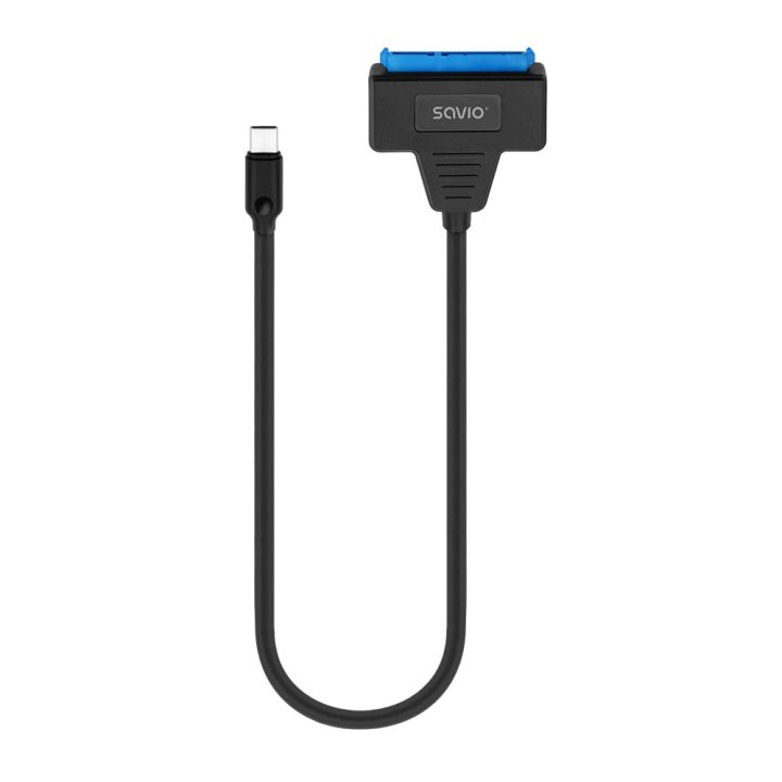 Adaptador SATA a USB-C savio ak-69 0,25 m (SAVAK-69)