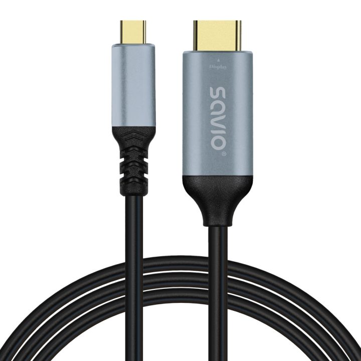 Cabo USB-C para HDMI Savio 2.0b CL-184